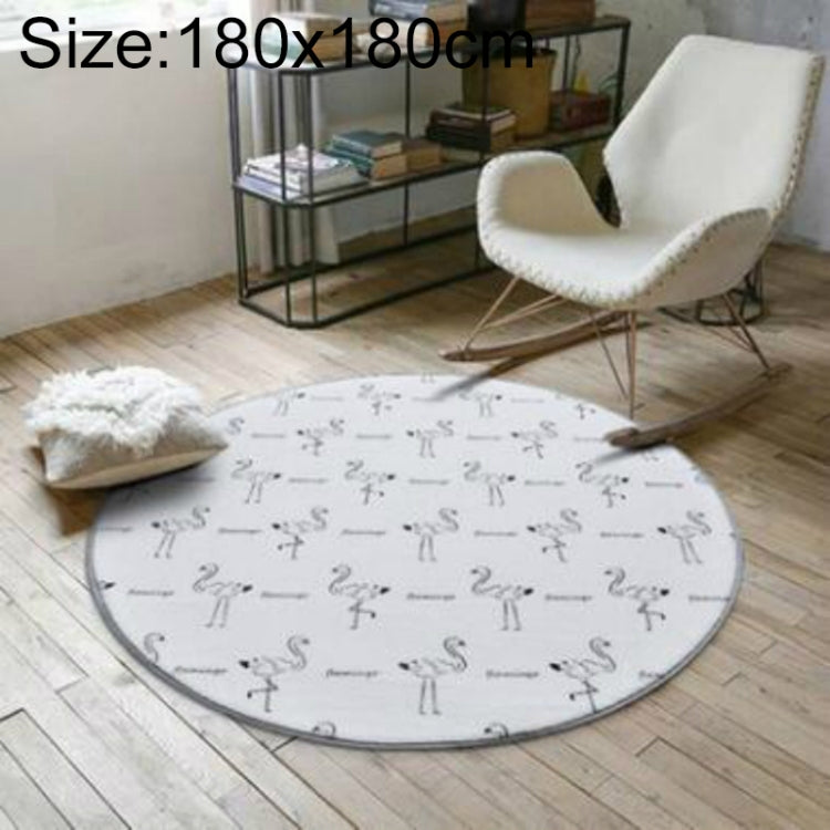 Round Carpets for Living Room Children Play Floor Mat, Size:180cm Diameter