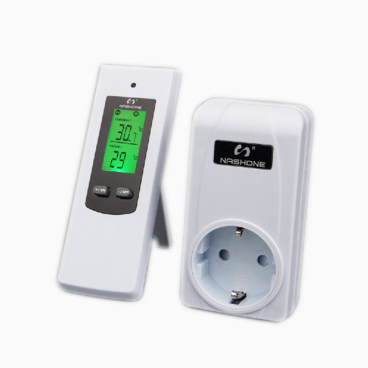 Digital RF Wireless Thermostat Room Temperature Controller  Heating and Cooling function with Remote Control + LCD backlight
