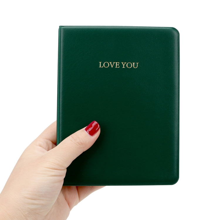 LOVEYOU Words Cover Standard Mini Photo Album Book, Specification:3 inch 64 Sheets