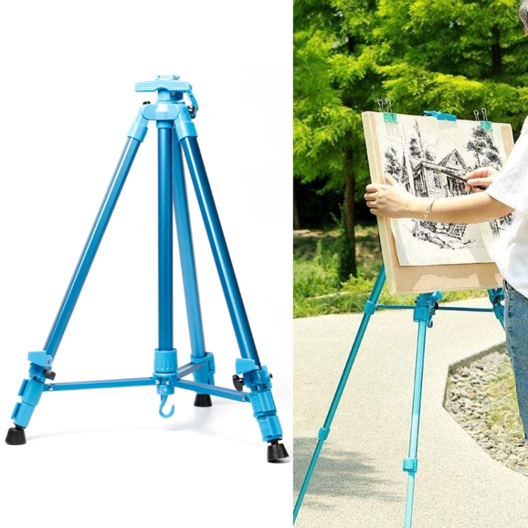Adjustable Colored Metal Sketch Display Aluminium Alloy Folding Easel
