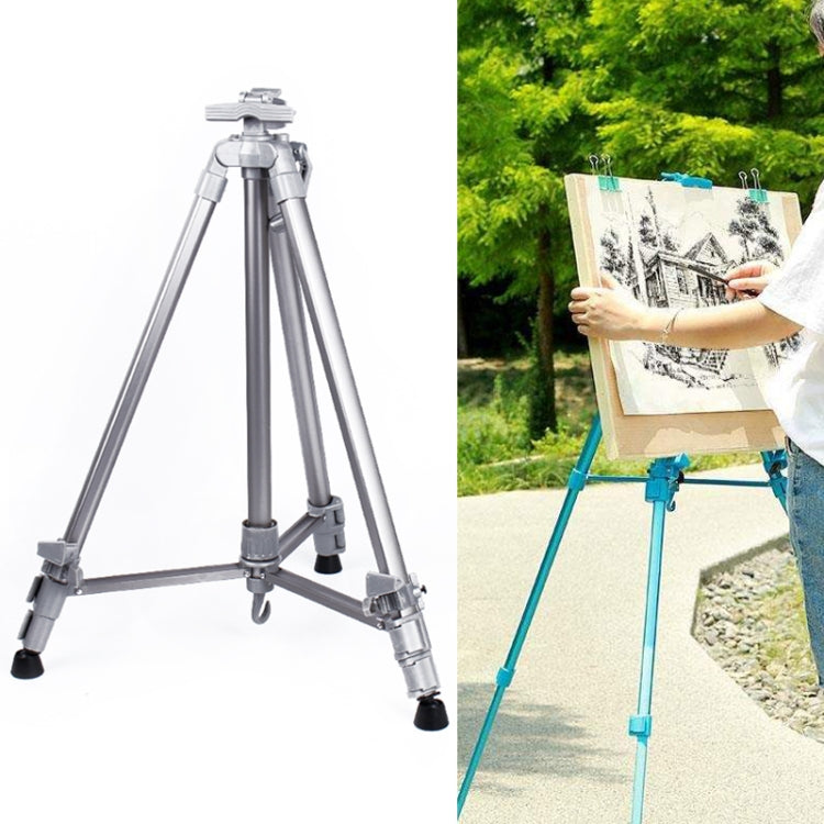 Adjustable Colored Metal Sketch Display Aluminium Alloy Folding Easel