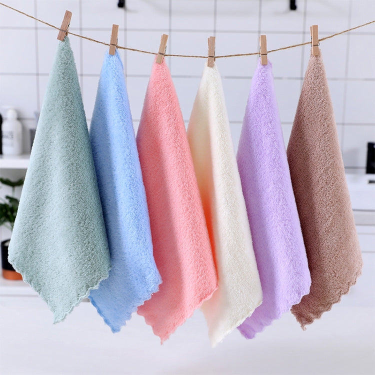 4 PCS / Pack Small Microfiber Face Towel Super Absorbent Bathroom Towels