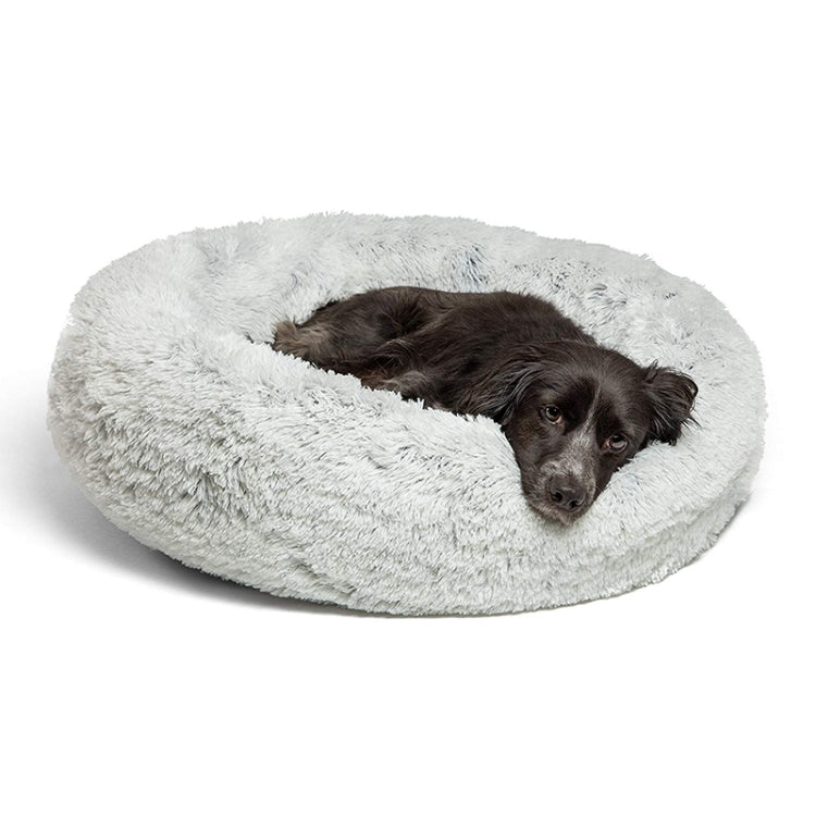 Autumn and Winter Plush Round Pet Nest Warm Pad Small kennel, Size:50cm