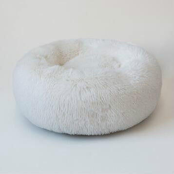 Autumn and Winter Plush Round Pet Nest Warm Pad Small kennel, Size:50cm