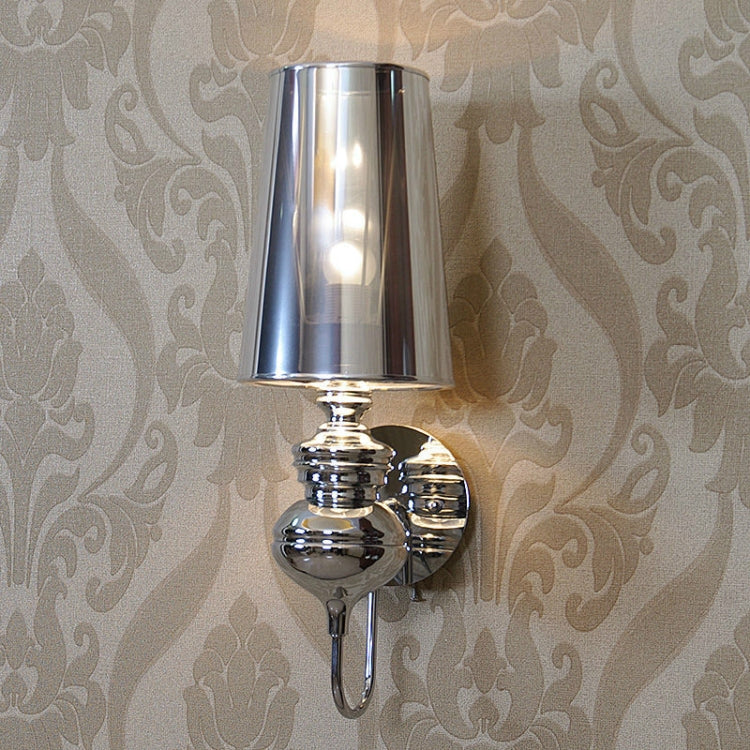 Simple Modern Study Living Room Bedroom Bedside Lamp Fashion Creative Corridor Aisle Foyer Wall Lamp, Size:M