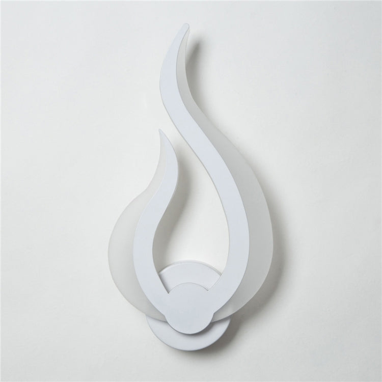 10W Modern Minimalist Acrylic Flame Wall Lamp Living Room Balcony Staircase Corridor Aisle Bedroom Bedside Light