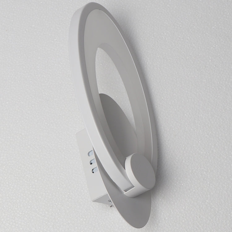 11W Modern SimplicityBedroom Wall Light Indoor Living Room Dining Room Decoration Lighting Stairway Corridor Light, Color Temperature:Three-color light