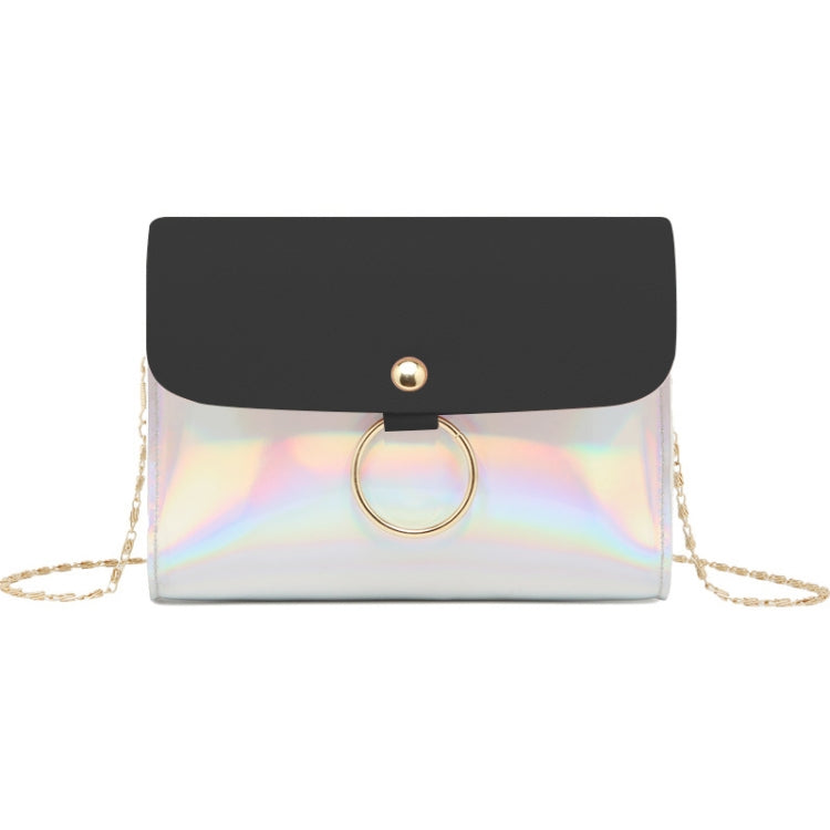 Laser Crossbody Bag For Women Chain Mini Shoulder Bag Circle Small Messenger Bag Womens Handbags Purses Evening Clutch Bags