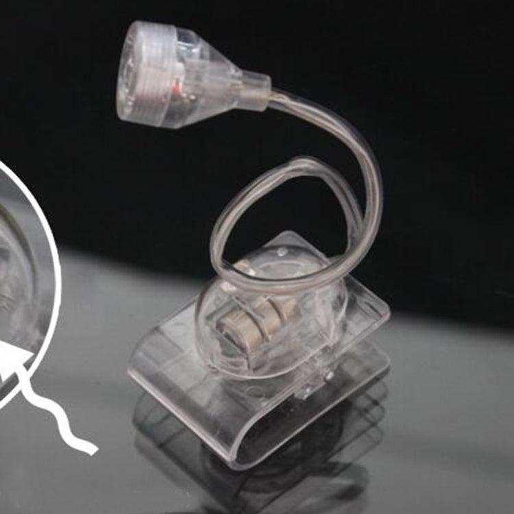 3 PCS Mini Portable Clip Style LED Reading Light, Random Color Delivery