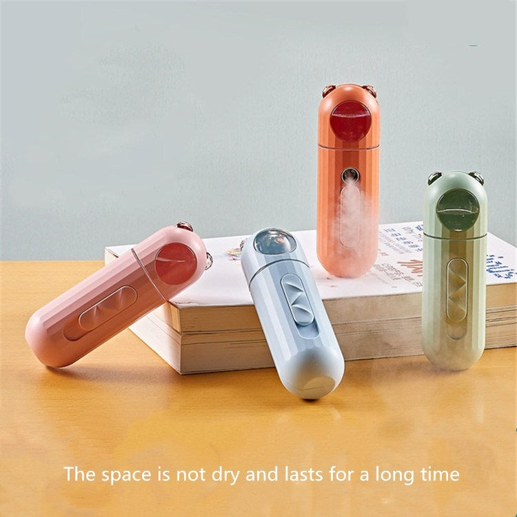 Mini Portable Moisturizer Facial Humidifier Disinfection Bottle Automatic Alcohol Sprayer