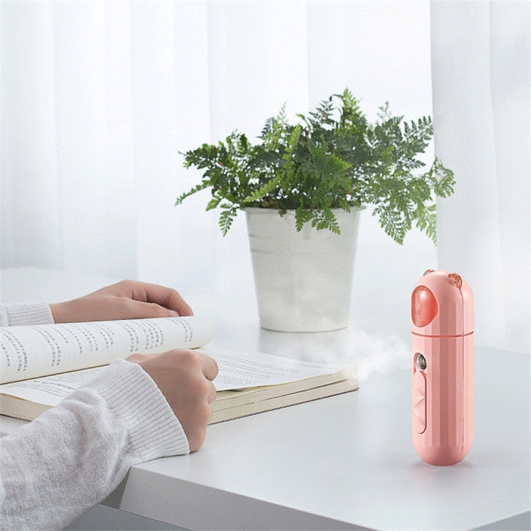 Mini Portable Moisturizer Facial Humidifier Disinfection Bottle Automatic Alcohol Sprayer