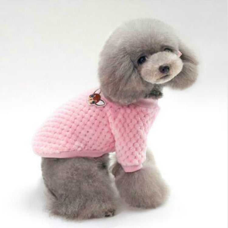 Winter Warm Pet Cat Clothes Small Dogs Cats Coat Pets Clothing, Size:S
