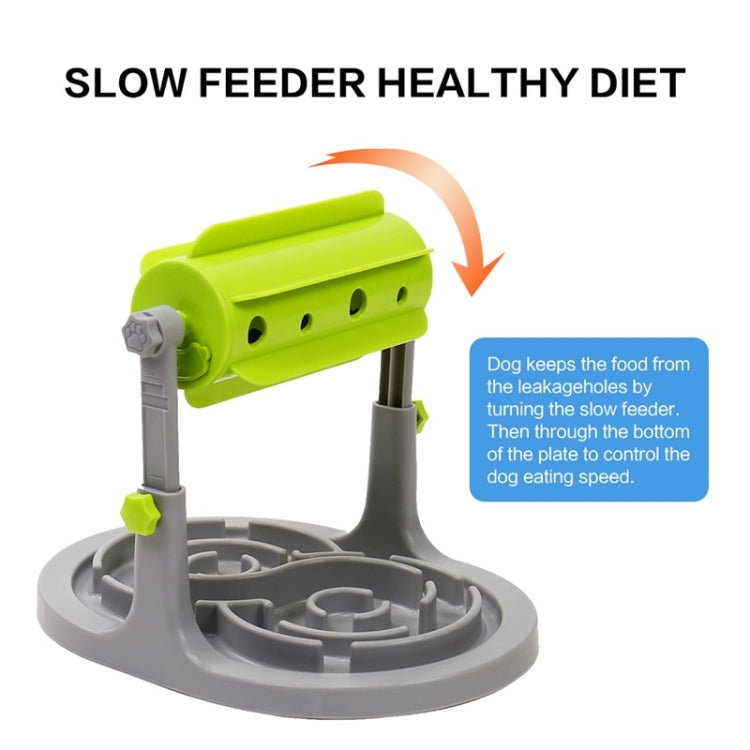 Pet Supplies Cats and Dogs Food Bowl Toy Drum Type Food Leaker Adjustable Food Utensils