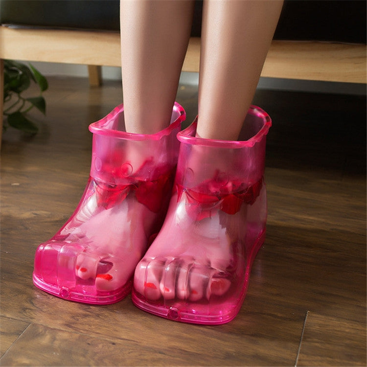 Magnet Portable Household Plastic High Tube Bubble Foot Shoes Bubble Bucket, Size:Height 28CM 45 Yards