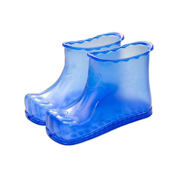 Non-Magnetic Portable Household Plastic High Tube Bubble Foot Shoes Bubble Bucket, Size:Height 18CM 45 Yards