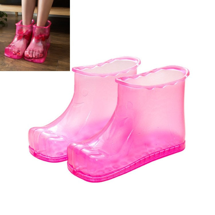 Non-Magnetic Portable Household Plastic High Tube Bubble Foot Shoes Bubble Bucket, Size:Height 18CM 45 Yards