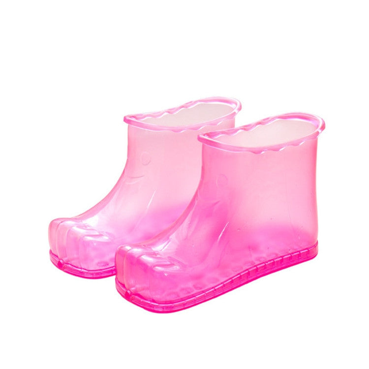 Non-Magnetic Portable Household Plastic High Tube Bubble Foot Shoes Bubble Bucket, Size:Height 18CM 45 Yards
