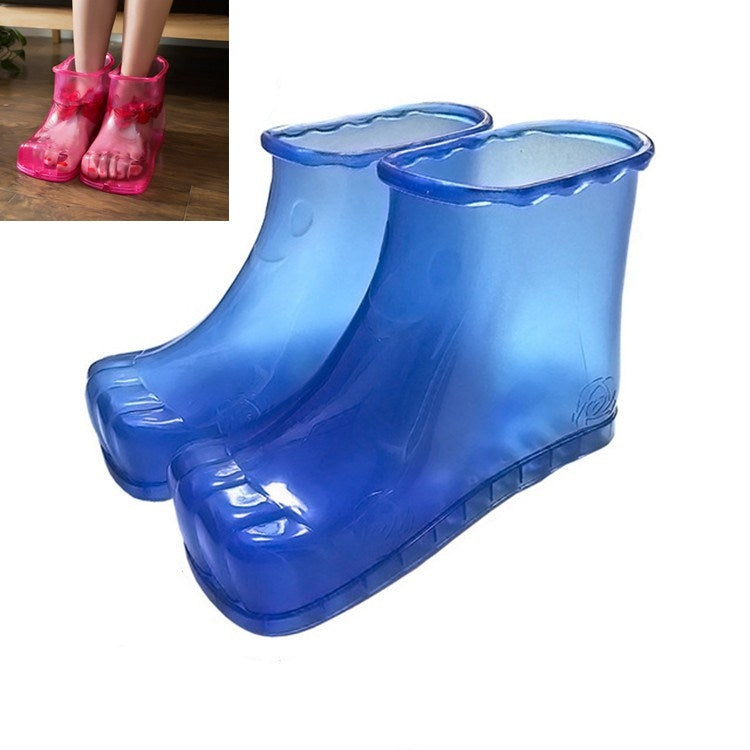 Non-Magnetic Portable Household Plastic High Tube Bubble Foot Shoes Bubble Bucket, Size:Height 16.5CM 42 Yards
