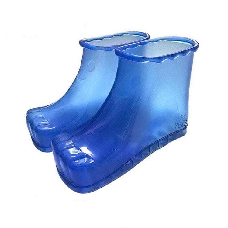 Non-Magnetic Portable Household Plastic High Tube Bubble Foot Shoes Bubble Bucket, Size:Height 16.5CM 42 Yards