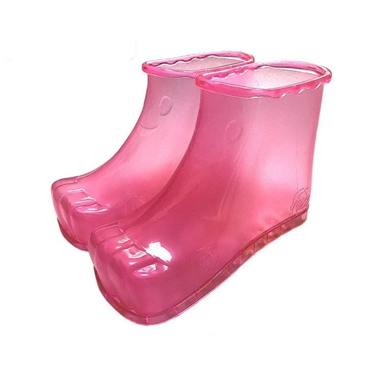 Non-Magnetic Portable Household Plastic High Tube Bubble Foot Shoes Bubble Bucket, Size:Height 16.5CM 42 Yards