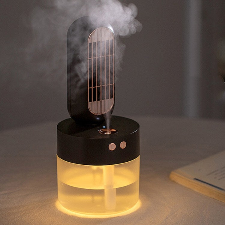 V8 Spray Fan USB Charging Shaking Head Desktop Table Fan Replenishing Fan