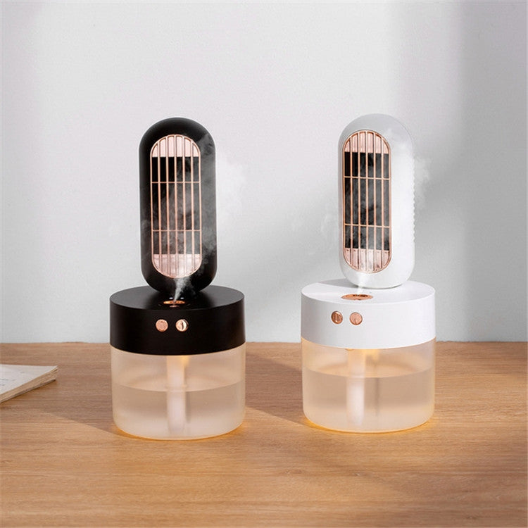 V8 Spray Fan USB Charging Shaking Head Desktop Table Fan Replenishing Fan