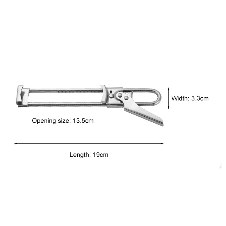Stainless Steel bottle Opener Adjustable Can Opener Jam Bottle Opener Gadget