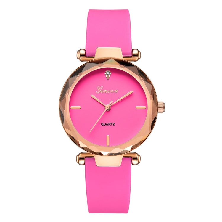 2 PCS Makaron Jelly Silicone Belt Watch for Women