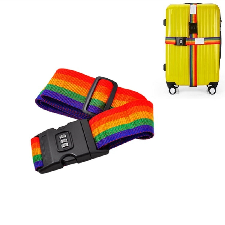 Luggage Word Packing Belt Bundle with Password Lock Consignment Belt