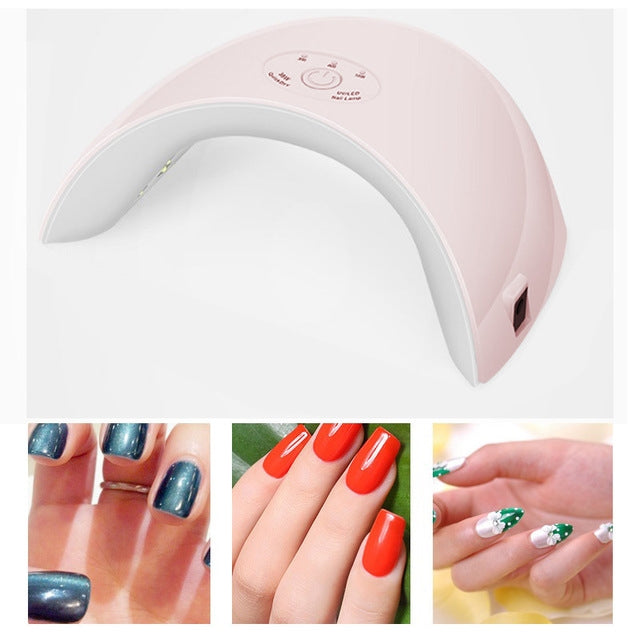 Nail Dryer UV LED Lamp Nail Lamp Varnish Manicure Salon Nail Art Tool
