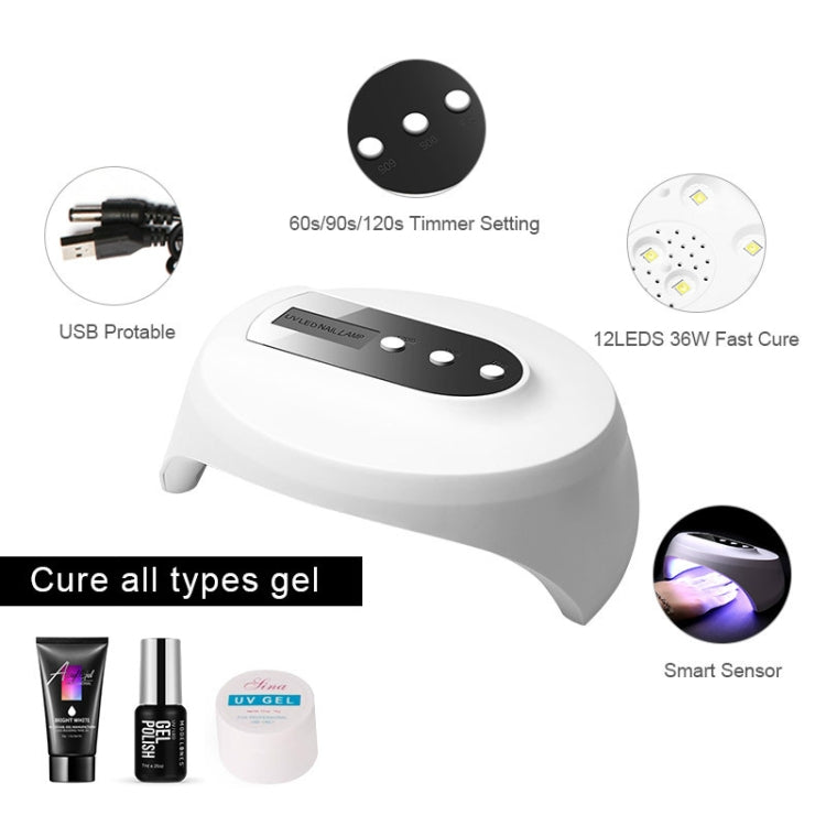 Smart Sensor UV Nail Lamp Nail Dryer Machine Led Lamp Tools