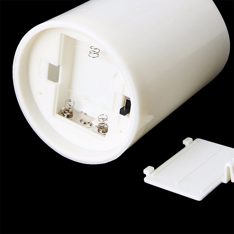 Cylindrical LED Electronic Candle Light Simulation Wedding Candlestick Candle, Size:13x7.5cm