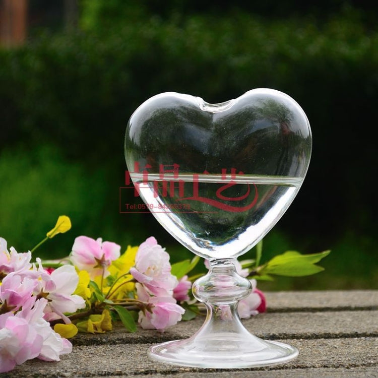 Creative Love Glass Vase Home Decoration