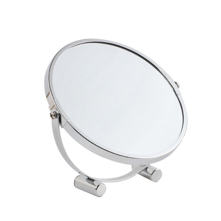 Desktop Double Sided Makeup Mirror Bathroom Home Office Desktop Decorative Mirror