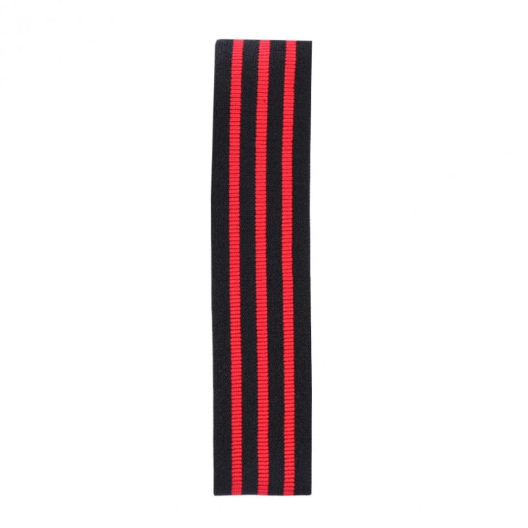 Three-color Stripe Yoga Belt Looped Latex Silk Non-slip Tension Band, Size:M