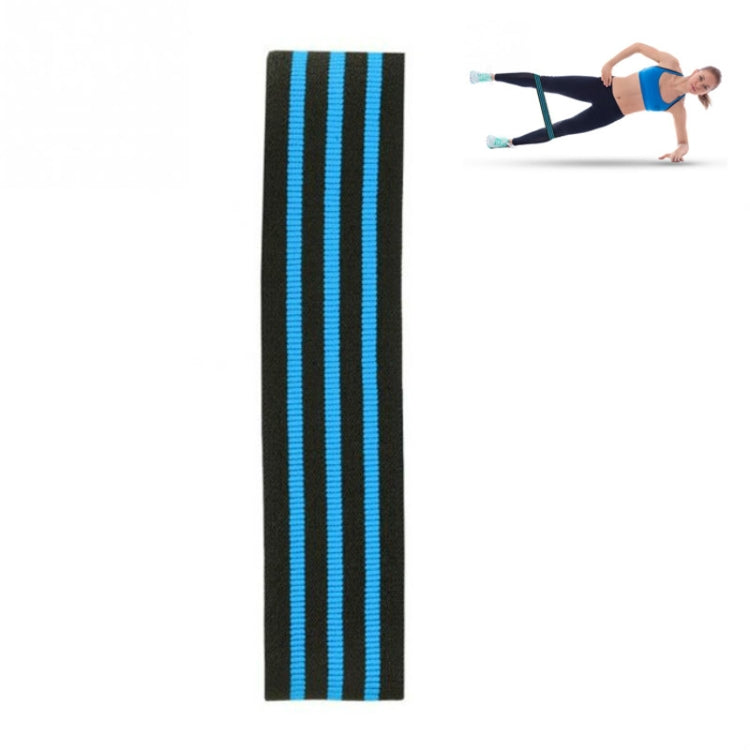 Three-color Stripe Yoga Belt Looped Latex Silk Non-slip Tension Band, Size:M