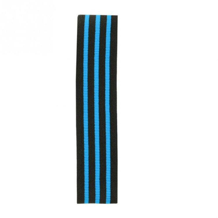 Three-color Stripe Yoga Belt Looped Latex Silk Non-slip Tension Band, Size:M