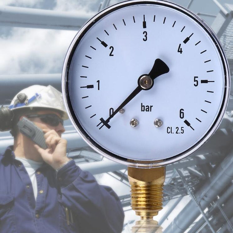 Air Compressor Pneumatic Hydraulic Oil Pressure Gauge