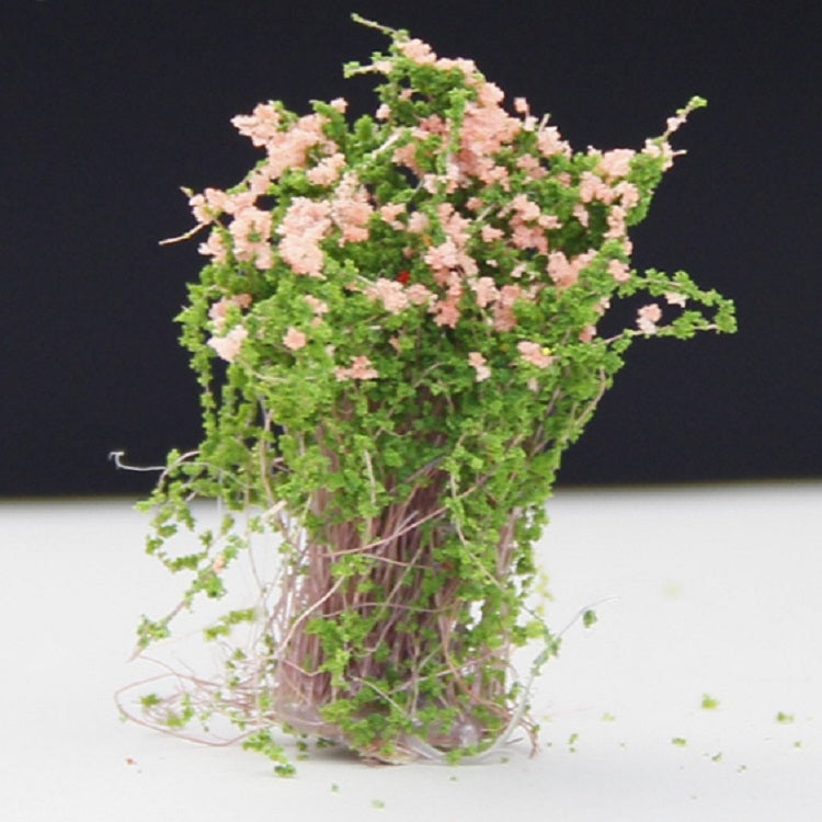 Artificial Handmade Model Material Sand Table Building Bush Flower Finished Flower