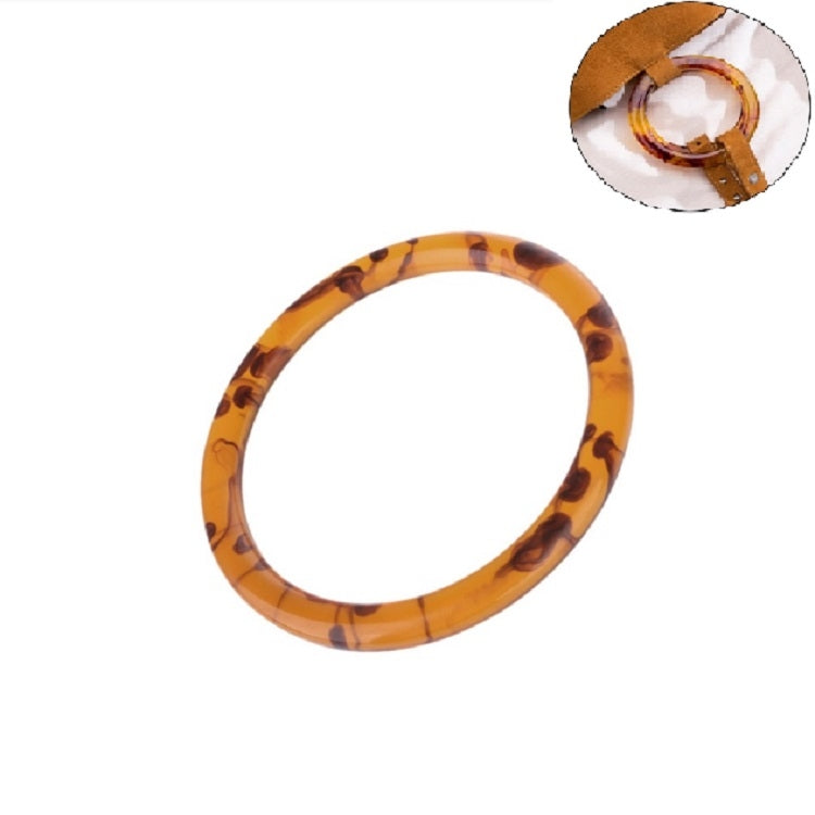 3 PCS Circle Resin Handmade Bag Handle