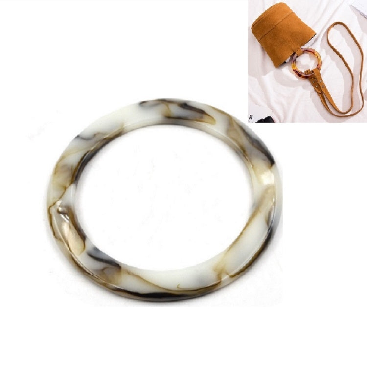 3 PCS Circle Resin Handmade Bag Handle
