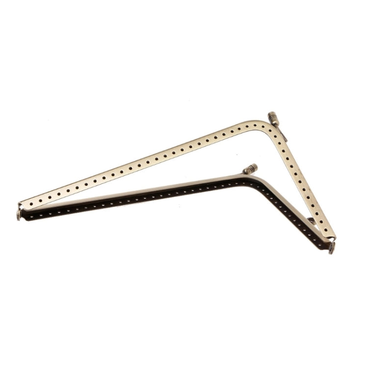 10 PCS Multi-size Smooth L-shaped Mouth Gold Female Bag Hardware Accessories, Size:18.5cm