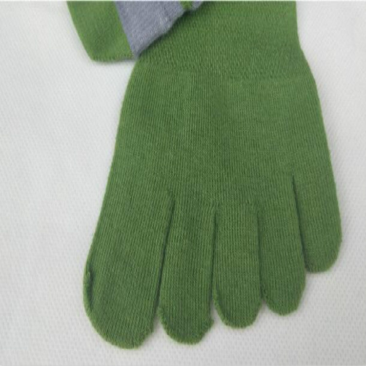 3 Pairs Men Socks Boys Cotton Finger Breathable Five-Toe Cotton Sock
