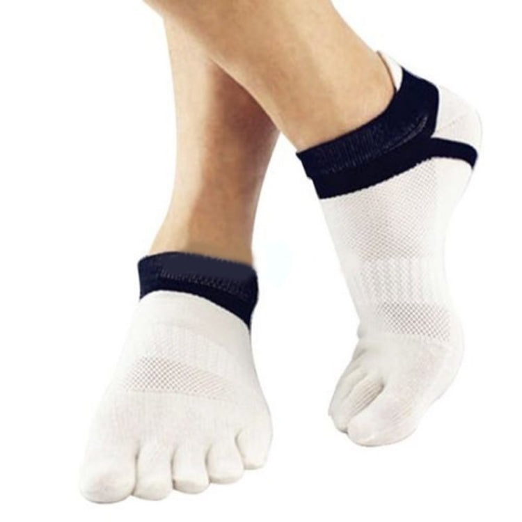 3 Pairs Men Socks Boys Cotton Finger Breathable Five-Toe Cotton Sock