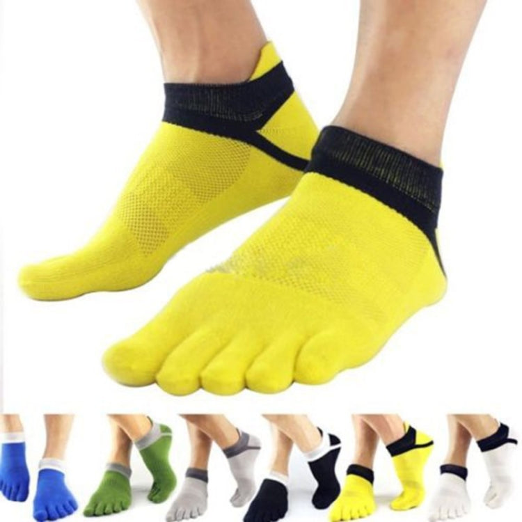 3 Pairs Men Socks Boys Cotton Finger Breathable Five-Toe Cotton Sock