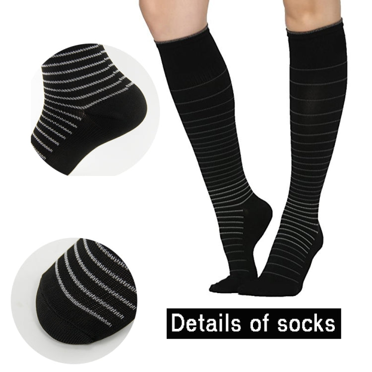 3 Pairs Outdoor Cycling Running Quick-Drying Breathable Adult Sports Socks, Size:S/M