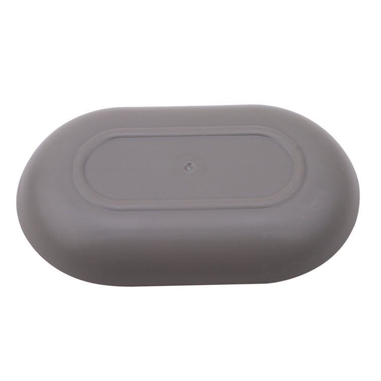2 PCS Simple Style Soap Box Light Color Soap Dish Case(Gray)