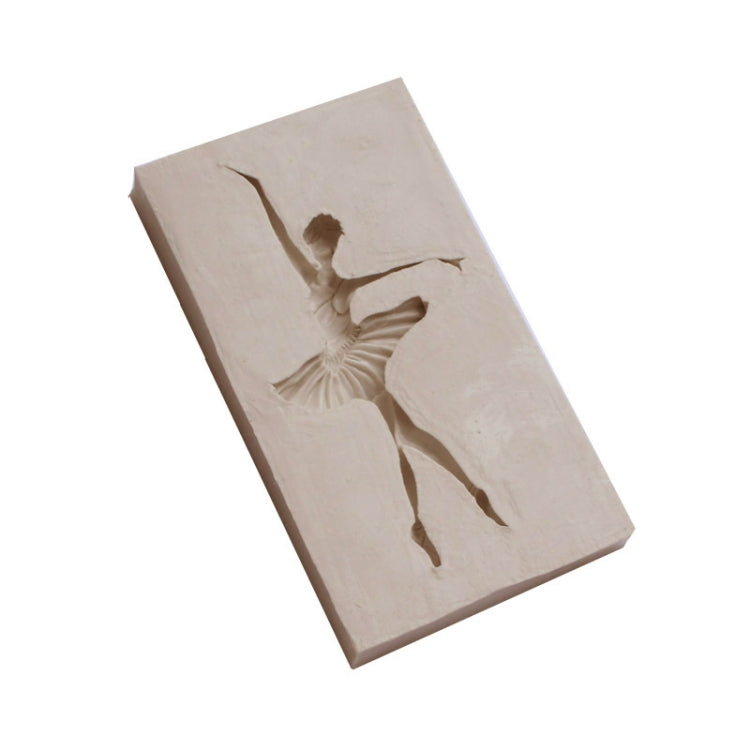 Ballet Dancing Girl Shape Silicone Fondant Mold Cake Decorating Tools Chocolate Mold