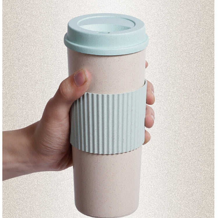 Portable Outdoor Picnic Travel Slip Insulation Insulated Straw Coffee Cup, Size:YW2627 550ml