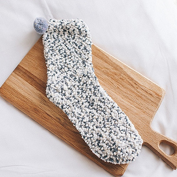3 Pairs Christmas Women Fluffy Socks Warm Winter Cosy Lounge Socks